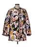 Unbranded 100% Polyester Floral Pink Jacket Size M - photo 1