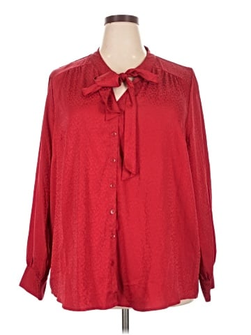Torrid 3/4 Sleeve Blouse (view 1)