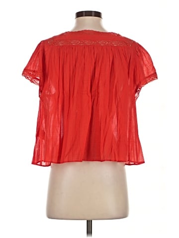 Free People Short Sleeve Blouse (view 2)