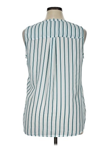 Adrianna Papell Sleeveless Blouse (view 2)