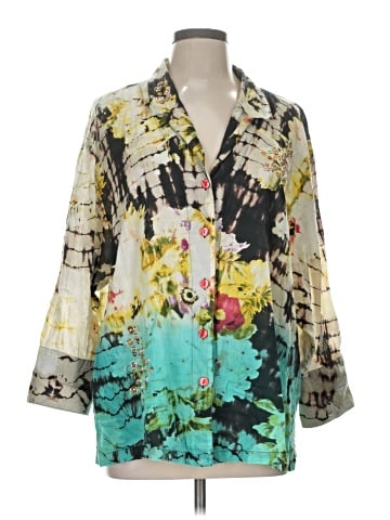 Tianello 3/4 Sleeve Blouse (view 1)