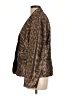 Chico's 100% Polyester Animal Print Brown Blazer Size Lg (2) - photo 5
