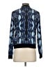 Calvin Klein 100% Polyester Paisley Blue Jacket Size XS - photo 2
