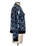 Calvin Klein 100% Polyester Paisley Blue Jacket Size XS - photo 4