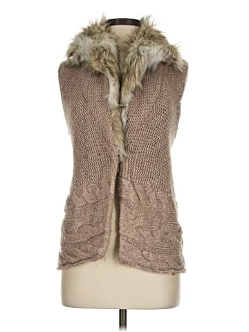 Ann Taylor LOFT Faux Fur Vest (view 1)