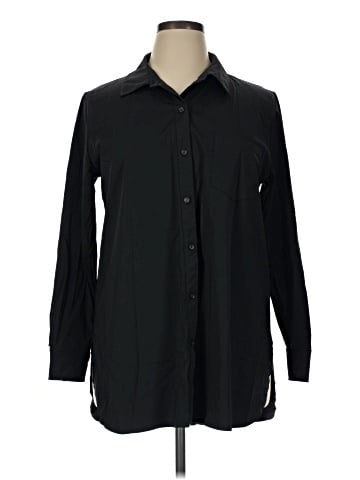 Lyssé Long Sleeve Button-Down Shirt (view 1)