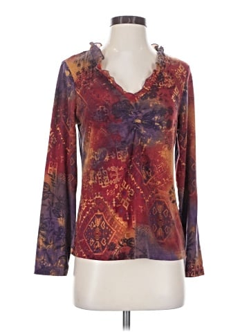 Coldwater Creek Long Sleeve Blouse (view 1)