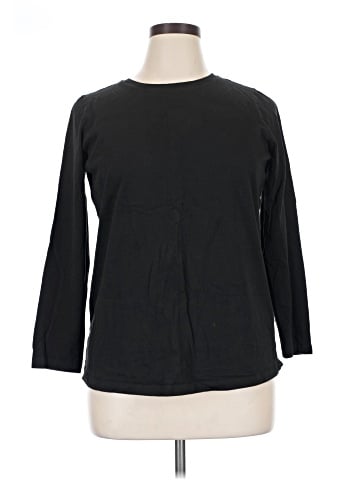 Woman Within 3/4 Sleeve T-Shirt (view 1)