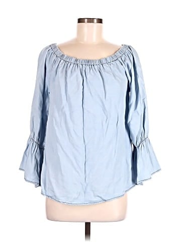 Sanctuary 3/4 Sleeve Blouse (view 1)