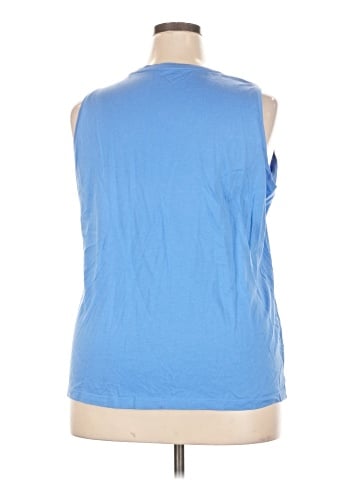 Lands' End Sleeveless T-Shirt (view 2)