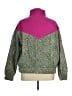Oddi 100% Polyester Print Pink Track Jacket Size 1X - photo 2