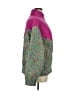 Oddi 100% Polyester Print Pink Track Jacket Size 1X - photo 4