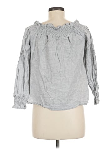 Ann Taylor LOFT 3/4 Sleeve Blouse (view 2)