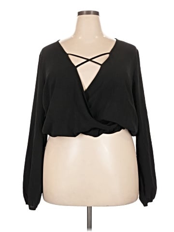 Fashion Nova Long Sleeve Blouse (view 1)