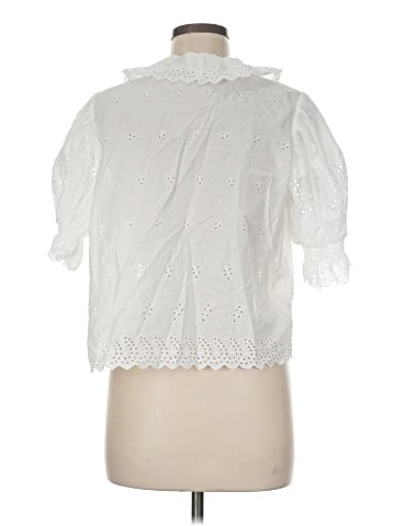 Ultra Pink Short Sleeve Blouse (view 2)