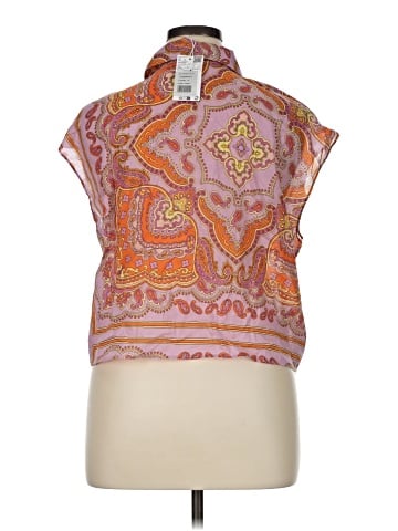 MNG Sleeveless Button-Down Shirt (view 2)