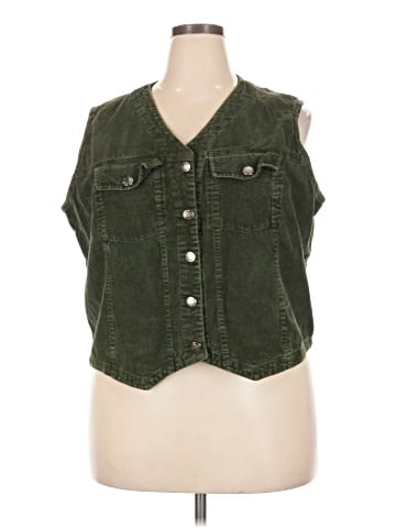 Faded Glory Denim Vest (view 1)