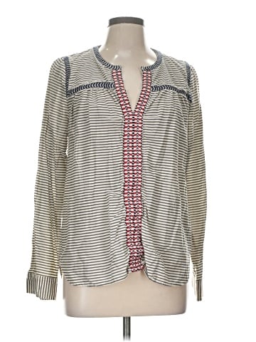 J.Crew Factory Store Long Sleeve Blouse (view 1)