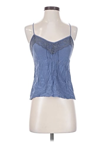Kimchi Blue Sleeveless Silk Top (view 1)
