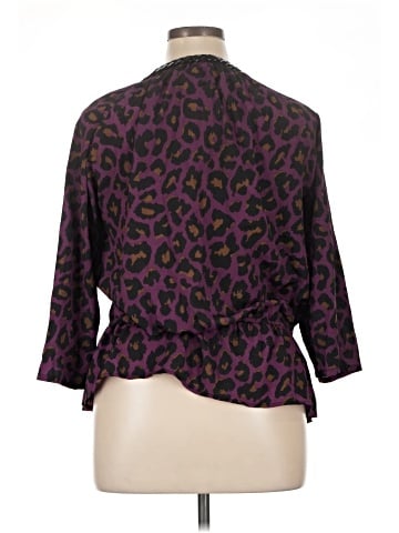Completely Me by Liz Lange 3/4 Sleeve Blouse (view 2)