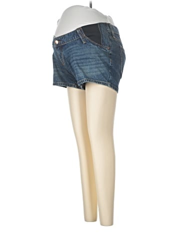 Isabel Maternity Denim Shorts (view 1)