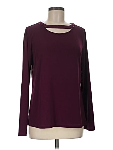 Carmen Carmen Marc Valvo Long Sleeve Top (view 1)