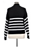 Thread & Supply Stripes Black Pullover Sweater Size 1X - photo 2