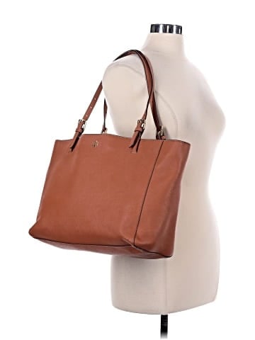 Tory Burch Leather Tote (view 2)