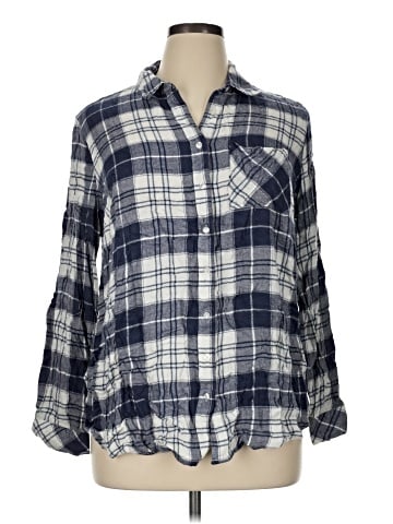 Market and Spruce Long Sleeve Button-Down Shirt (view 1)