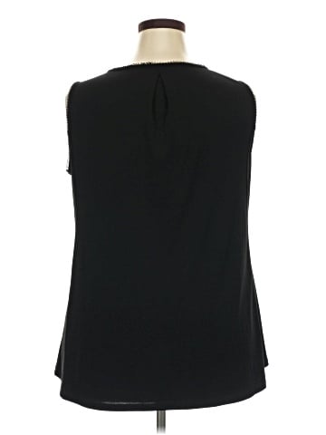Roz & Ali Sleeveless Blouse (view 2)