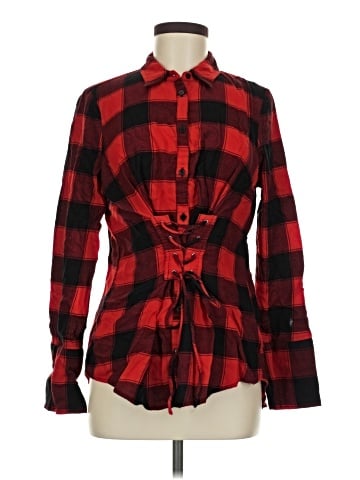 Express Long Sleeve Button-Down Shirt (view 1)