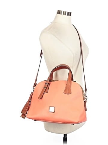 Dooney & Bourke Leather Satchel (view 2)