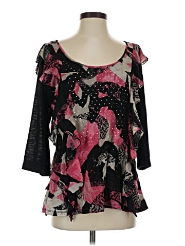 Style&Co 3/4 Sleeve Blouse (view 1)