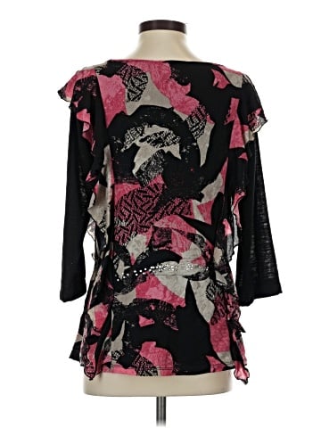 Style&Co 3/4 Sleeve Blouse (view 2)