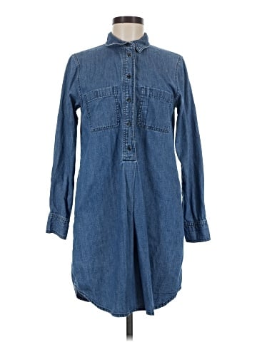 Madewell Denim Popover Shirtdress (view 1)
