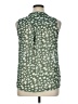 Fun2Fun 100% Polyester Green Sleeveless Blouse Size XL - photo 2