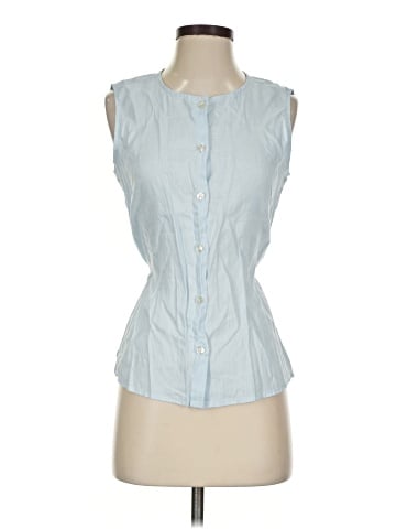 The Limited Sleeveless Button-Down Shirt (view 1)