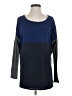 Vince. Color Block Blue Pullover Sweater Size S - photo 1