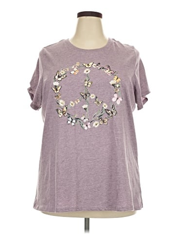 Lane Bryant Short Sleeve T-Shirt (view 1)