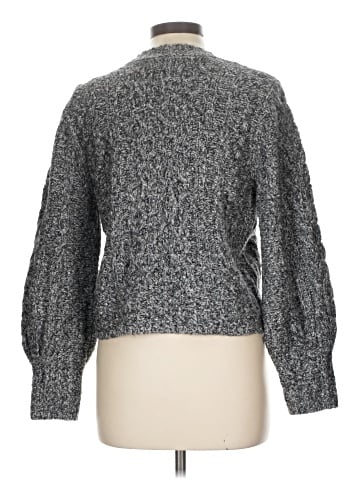 Madewell Cable V-Neck Cardigan (view 2)