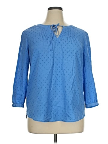 Elle 3/4 Sleeve Blouse (view 1)