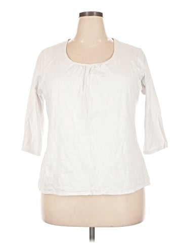Coldwater Creek 3/4 Sleeve Top (view 1)