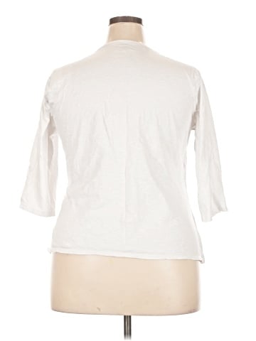 Coldwater Creek 3/4 Sleeve Top (view 2)