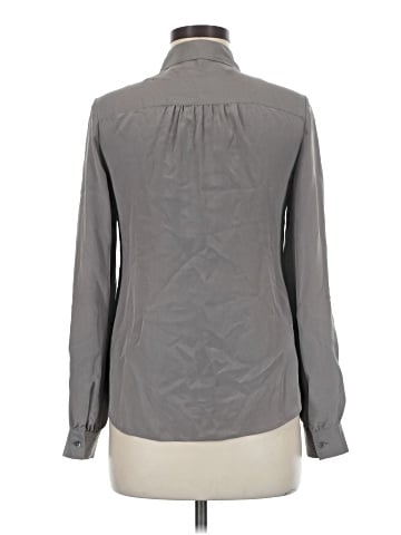 Ann Taylor Long Sleeve Silk Top (view 2)