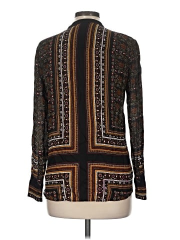 A.L.C. Long Sleeve Silk Top (view 2)