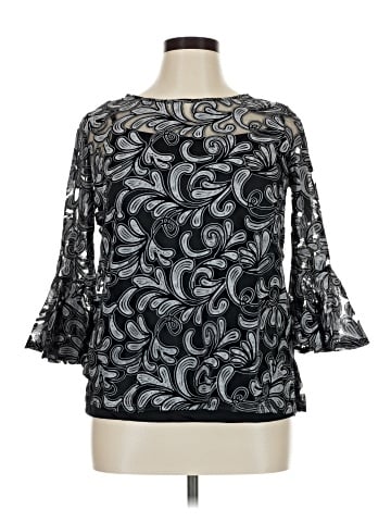 NY Collection 3/4 Sleeve Blouse (view 1)