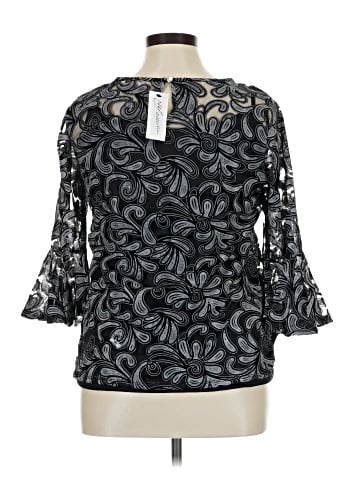 NY Collection 3/4 Sleeve Blouse (view 2)