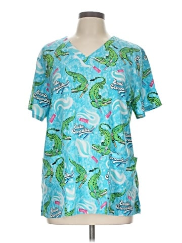 Cherokee Short Sleeve Blouse (view 1)