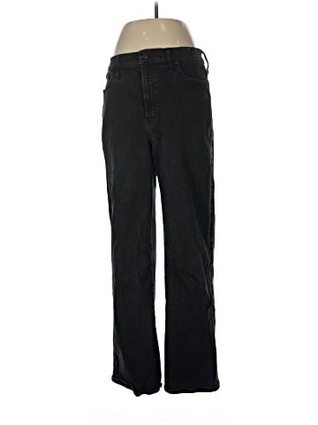 Madewell The Tall Perfect Vintage Wide-Leg Jean in Black Rinse Wash (view 1)