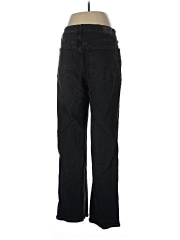 Madewell The Tall Perfect Vintage Wide-Leg Jean in Black Rinse Wash (view 2)